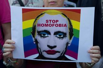 Putin - stop homophobia 330