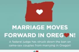 equal marriage Oregon 330