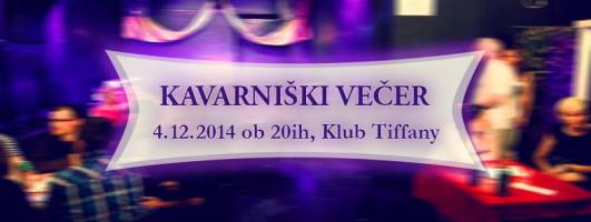 Kavarniski vecer - 4. 12. 2014