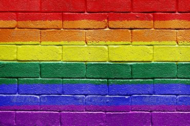 flag wall rainbow