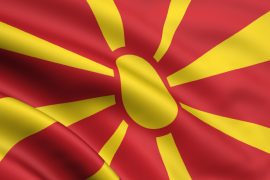 MACEDONIA waving flag by mak110